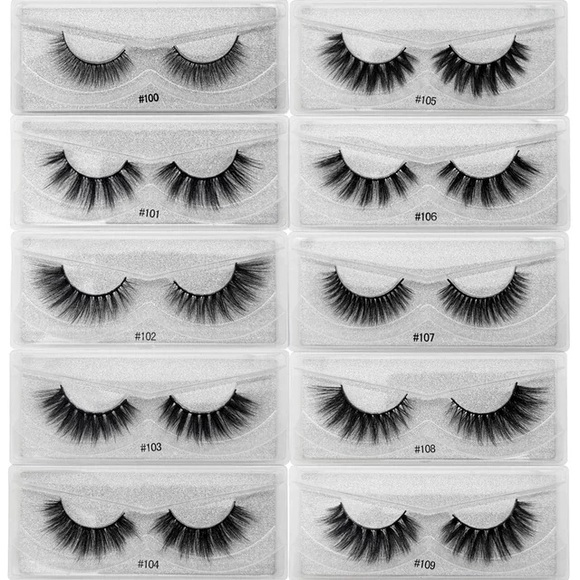 Wholesale Eyelashes 5pcs (mixed) - Picture 1 of 2